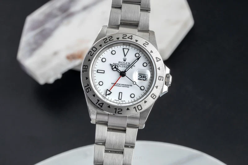 Rolex Explorer II steel automatic men's watch 16570 [2601478]