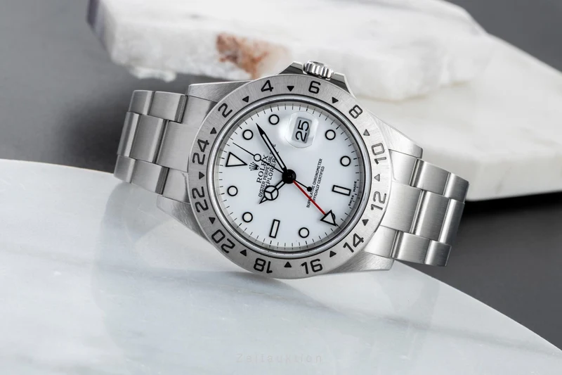 Rolex Explorer II steel automatic men's watch 16570 [2601478]
