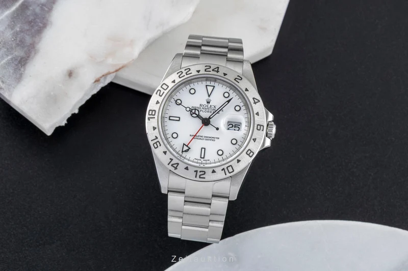 Rolex Explorer II steel automatic men's watch 16570 [2601478]