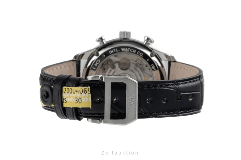 IWC Portugieser chronograph steel automatic men's watch IW371609 LP: 9100EUR [2601204]