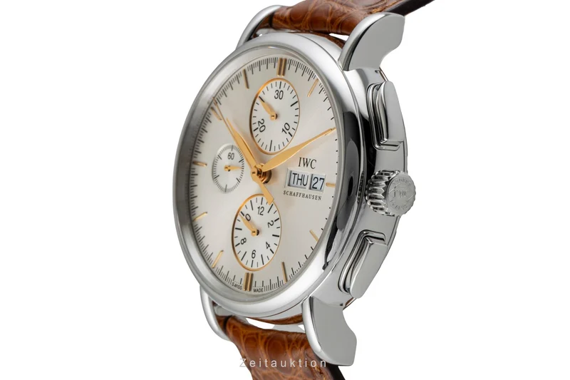IWC Portofino chronograph steel automatic men's watch IW378302 [2601322]