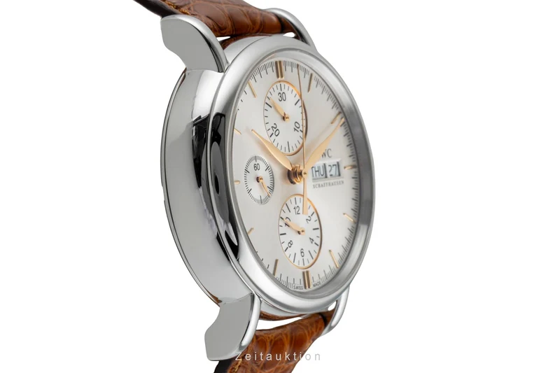 IWC Portofino chronograph steel automatic men's watch IW378302 [2601322]