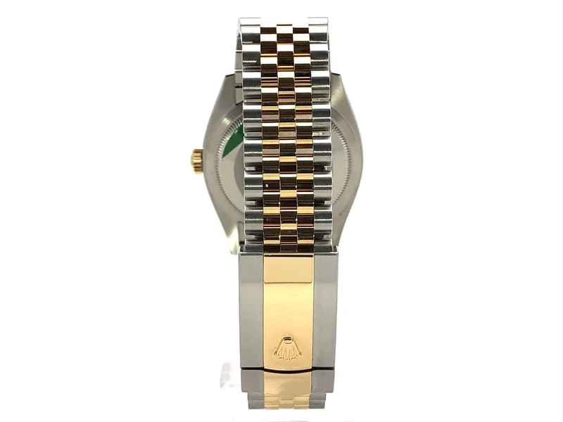 Rolex Datejust 36 126283RBR Diamantlünette Silber R Diamant Jubile-Band 2019 LC100