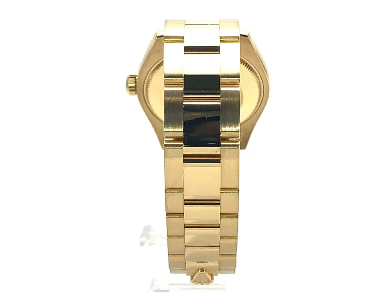 Rolex Datejust 31 Gelbgold 178278 Weiß Römisch aus 2010 LC100