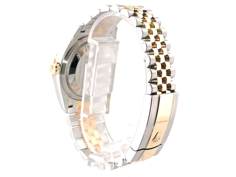 Rolex Datejust 36 Oystersteel Gelbgold 126233 Champagner Jubile Diamant Jubile-Band