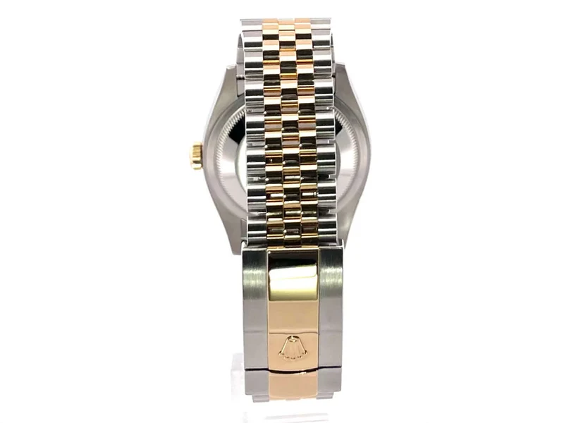 Rolex Datejust 36 Oystersteel Gelbgold 126233 Champagner Jubile Diamant Jubile-Band