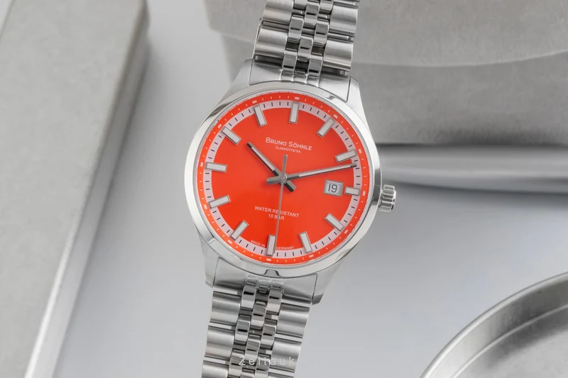 Bruno Söhnle Glashütte Turin steel automatic men's watch 17-12230-540 [2601913]
