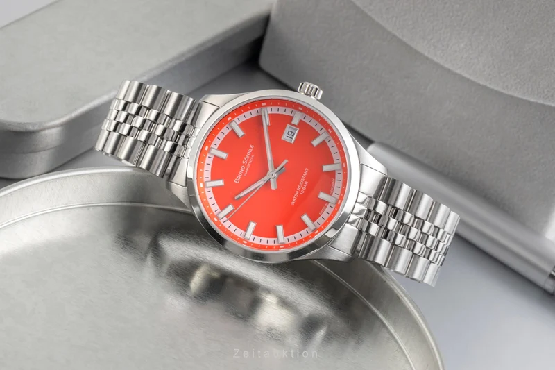 Bruno Söhnle Glashütte Turin steel automatic men's watch 17-12230-540 [2601913]