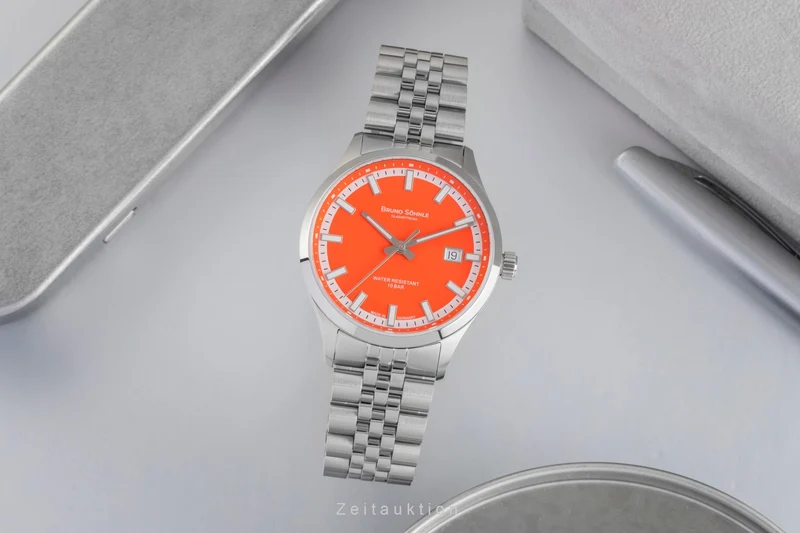 Bruno Söhnle Glashütte Turin steel automatic men's watch 17-12230-540 [2601913]