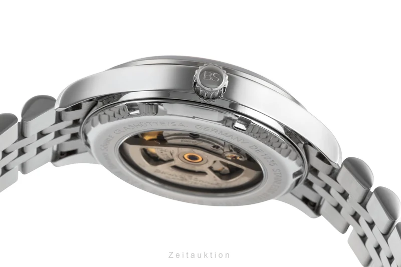 Bruno Söhnle Glashütte Turin steel automatic men's watch 17-12230-540 [2601913]