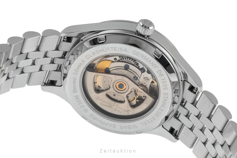 Bruno Söhnle Glashütte Turin steel automatic men's watch 17-12230-540 [2601913]