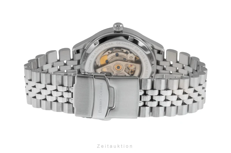Bruno Söhnle Glashütte Turin steel automatic men's watch 17-12230-540 [2601913]