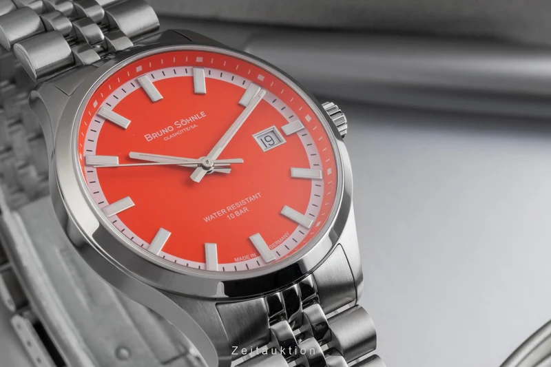 Bruno Söhnle Glashütte Turin steel automatic men's watch 17-12230-540 [2601913]