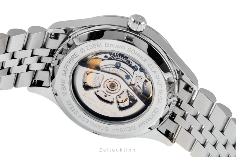 Bruno Söhnle Glashütte Turin steel automatic men's watch 17-12230-840 [2601914]