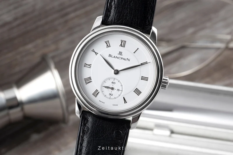 Blancpain Villeret steel manual winding men's watch 7002-1127-61 [2601441]