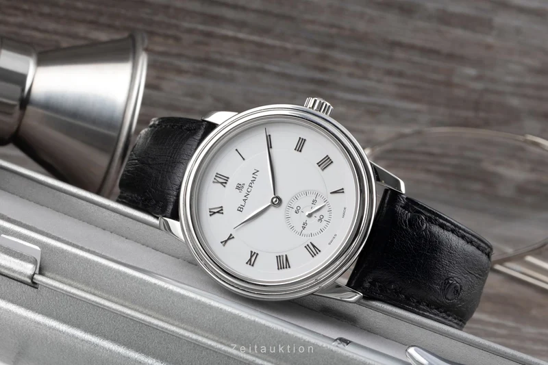 Blancpain Villeret steel manual winding men's watch 7002-1127-61 [2601441]