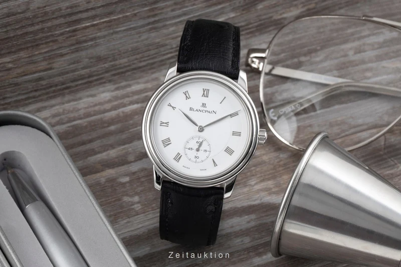 Blancpain Villeret steel manual winding men's watch 7002-1127-61 [2601441]