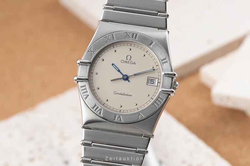 Omega Constellation steel quartz men's watch 396.1076 [2506704]