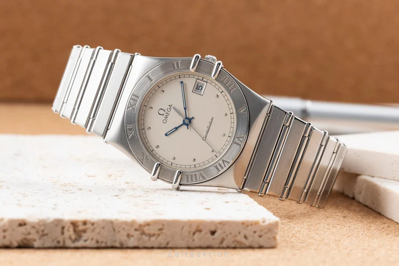 Omega Constellation steel quartz men's watch 396.1076 [2506704]