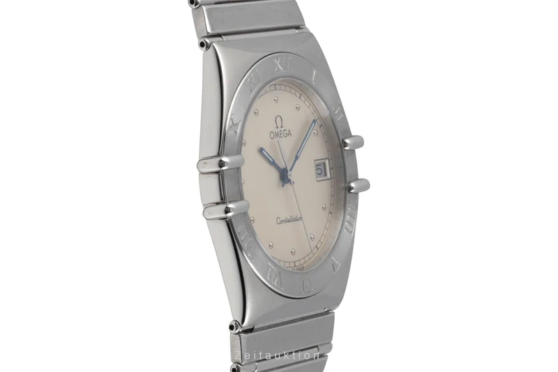 Omega Constellation steel quartz men's watch 396.1076 [2506704]