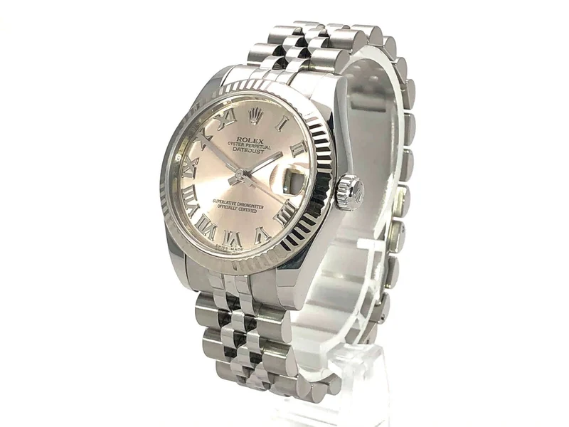 Rolex Datejust 31 Pink Römisch 178274 Jubile-Band aus 2014 LC100