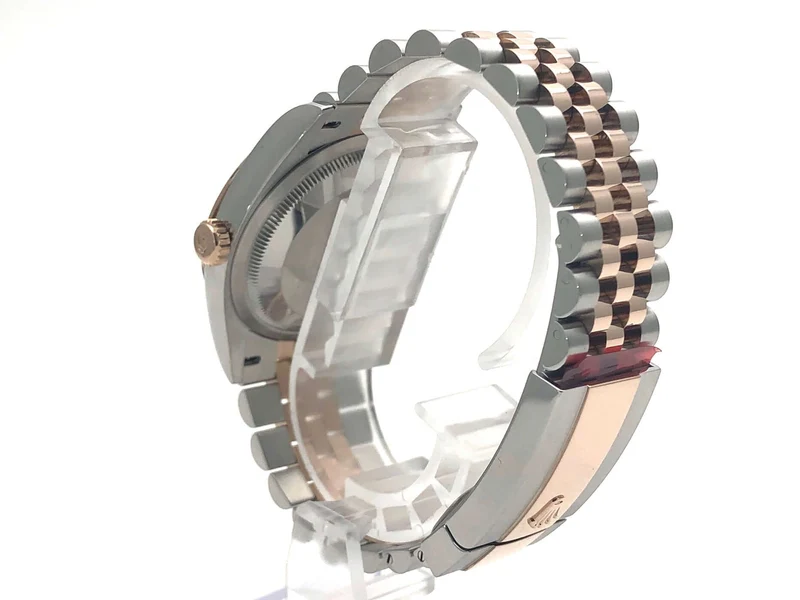 Rolex Datejust 36 126201 Rhodium Index Jubile-Band aus 2019 ungetragen