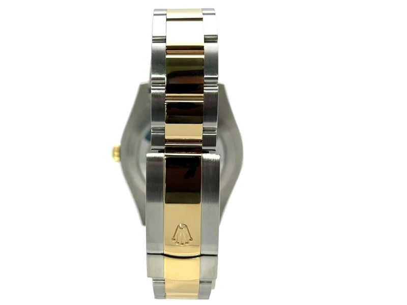 Rolex Datejust II 41 Edelstahl Gelbgold 116333 Champagner