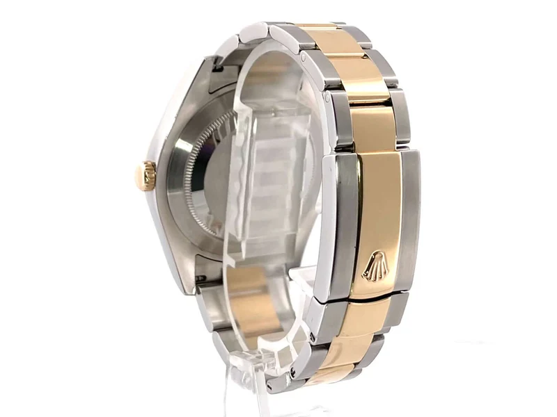 Rolex Datejust II 41 Edelstahl Gelbgold 116333 Champagner Diamant
