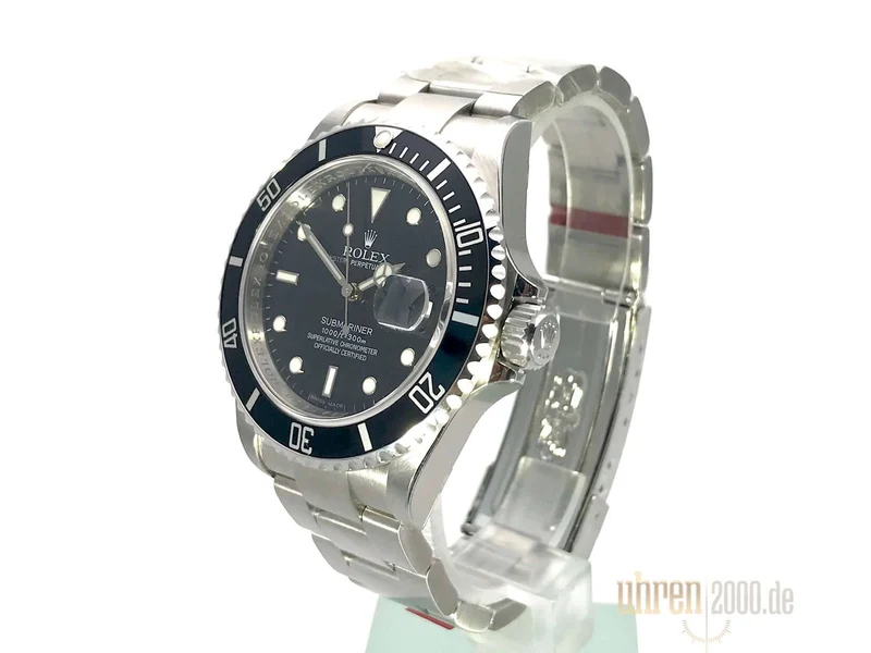 Rolex Submariner Date 16610 aus 2010 V-Serial Ungetragen