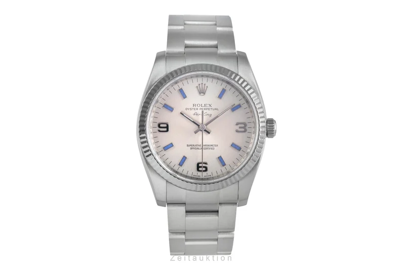 Rolex Air King steel / white gold automatic men's watch 114234 [2504089]