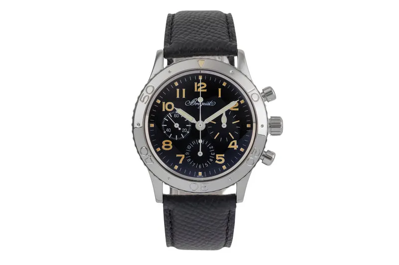 Breguet Type XX chronograph steel automatic men's watch 3800 [2504191]