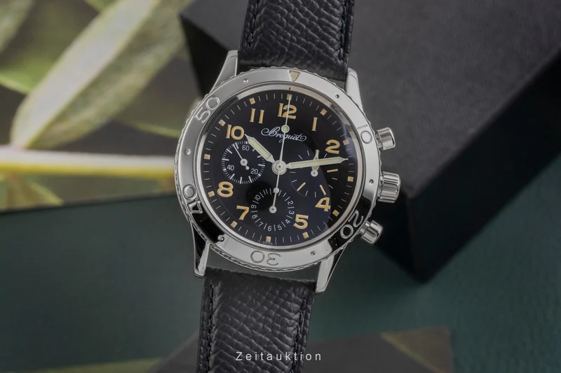Breguet Type XX chronograph steel automatic men's watch 3800 [2504191]