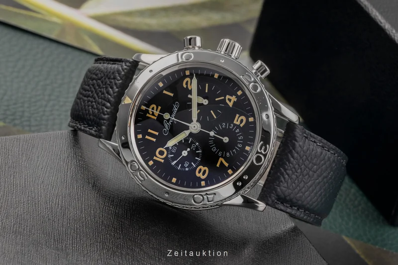 Breguet Type XX chronograph steel automatic men's watch 3800 [2504191]
