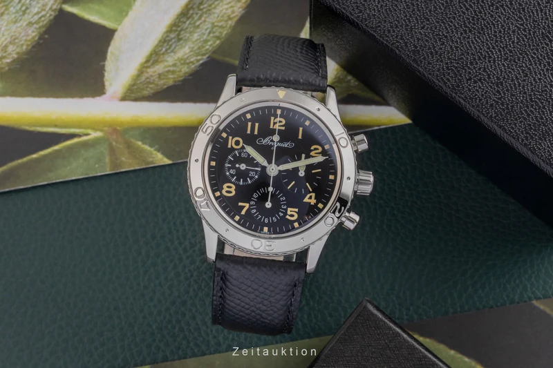 Breguet Type XX chronograph steel automatic men's watch 3800 [2504191]