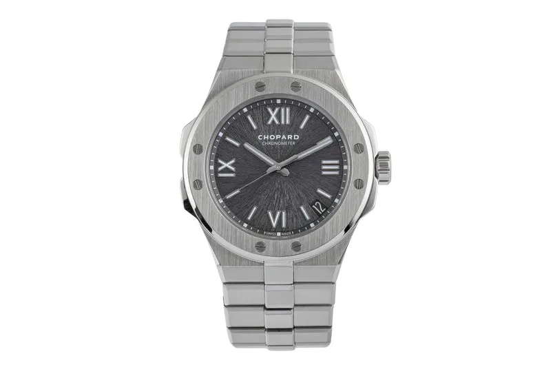 Chopard Alpine Eagle steel automatic men's watch 298600-3002 LP: 15900EUR [2504325]