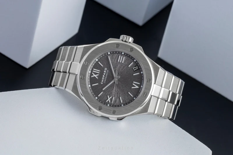 Chopard Alpine Eagle steel automatic men's watch 298600-3002 LP: 15900EUR [2504325]