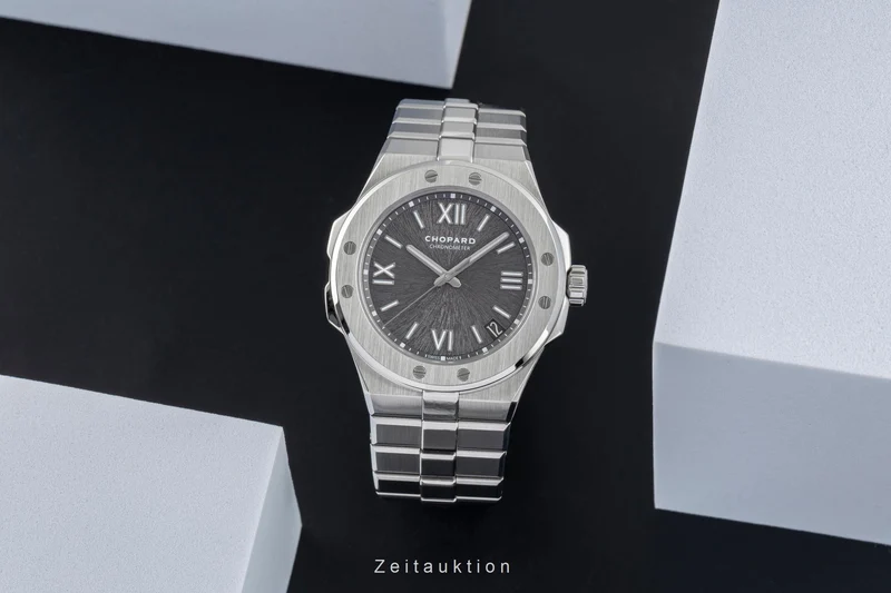 Chopard Alpine Eagle steel automatic men's watch 298600-3002 LP: 15900EUR [2504325]