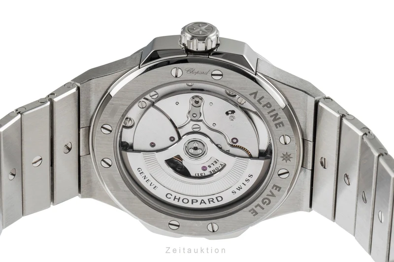Chopard Alpine Eagle steel automatic men's watch 298600-3002 LP: 15900EUR [2504325]