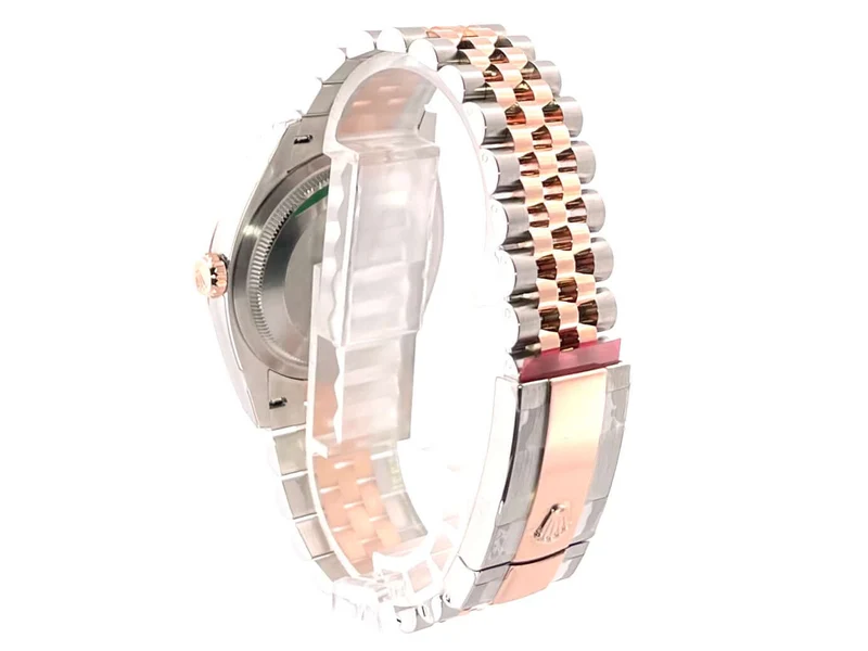 Rolex Datejust 36 Oystersteel Everose-Gold 126231 Rhodium Jubile-Band
