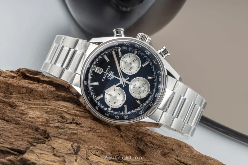 Tag Heuer Carrera chronograph steel automatic men's watch CBS2210.FC6534 LP: 7500EUR [2601664]