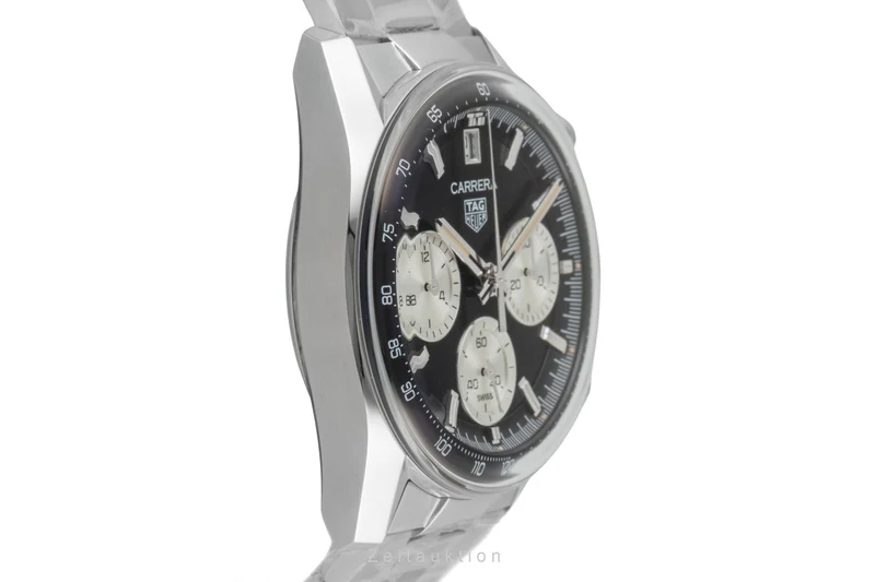 Tag Heuer Carrera chronograph steel automatic men's watch CBS2210.FC6534 LP: 7500EUR [2601664]