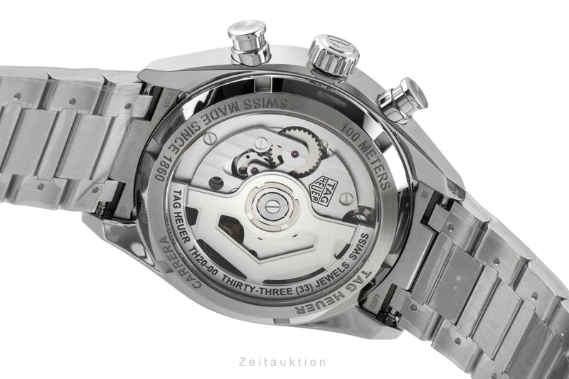 Tag Heuer Carrera chronograph steel automatic men's watch CBS2210.FC6534 LP: 7500EUR [2601664]