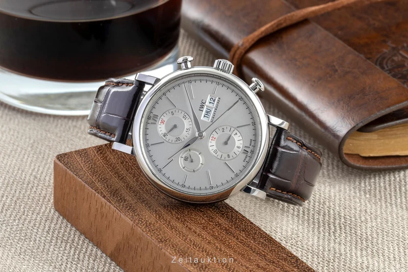 IWC Portofino chronograph steel automatic men's watch IW391027 [2600879]