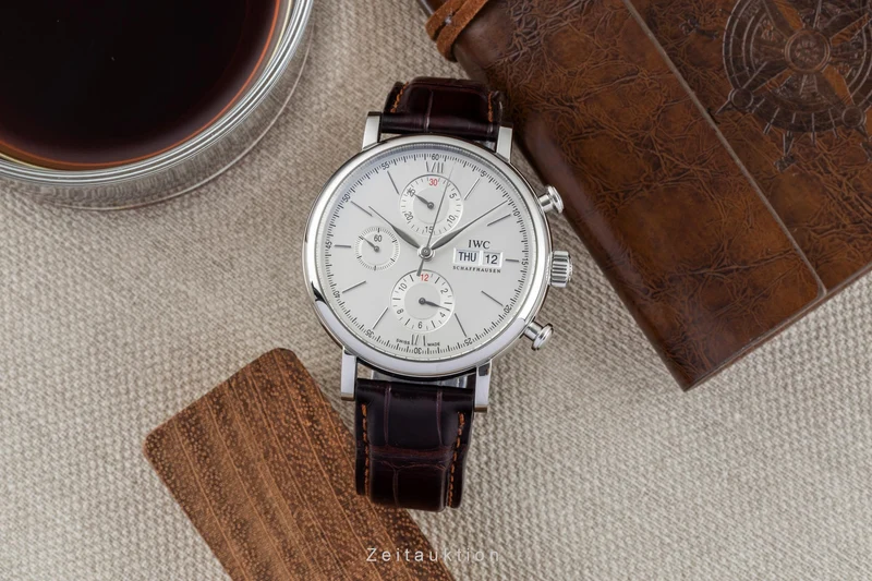IWC Portofino chronograph steel automatic men's watch IW391027 [2600879]