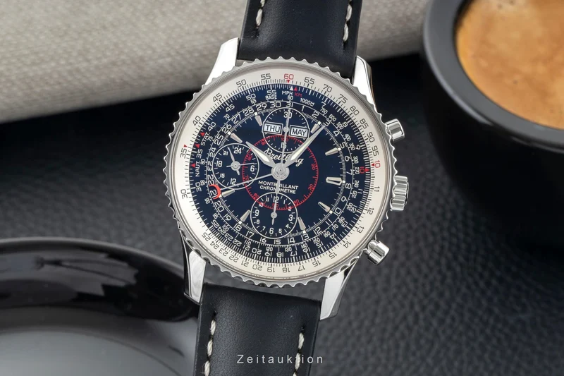 Breitling Montbrillant Datora chronograph steel automatic men's watch A21330 [2601555]