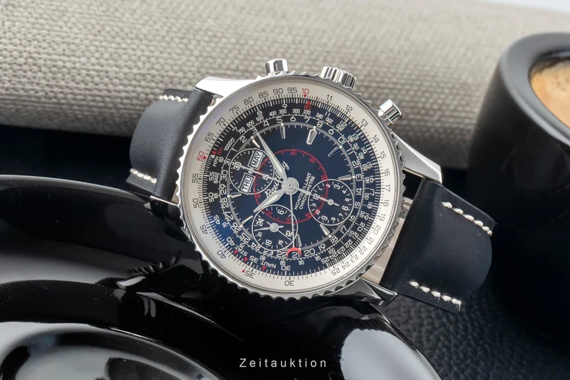 Breitling Montbrillant Datora chronograph steel automatic men's watch A21330 [2601555]