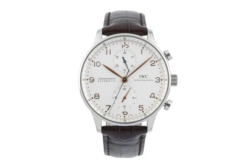 IWC Portugieser chronograph steel automatic men's watch IW371401 [2601506]