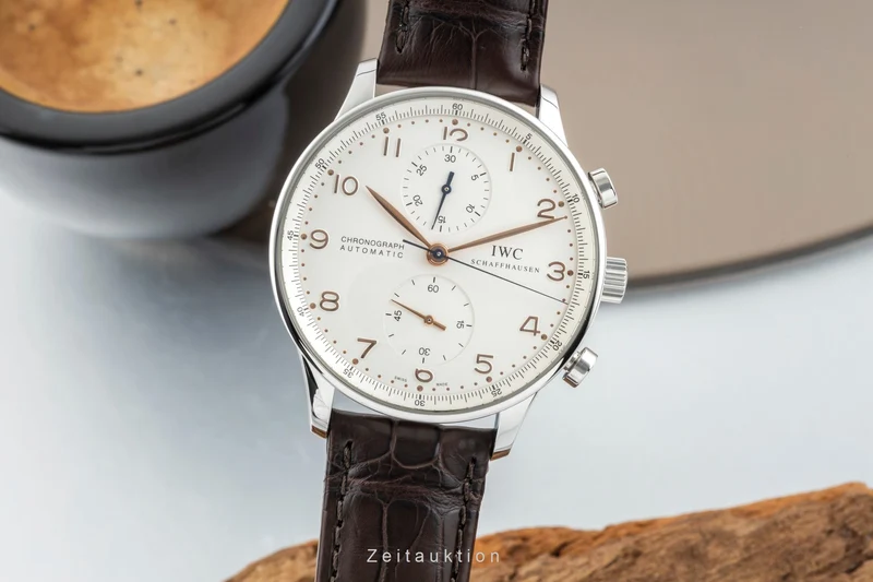 IWC Portugieser chronograph steel automatic men's watch IW371401 [2601506]