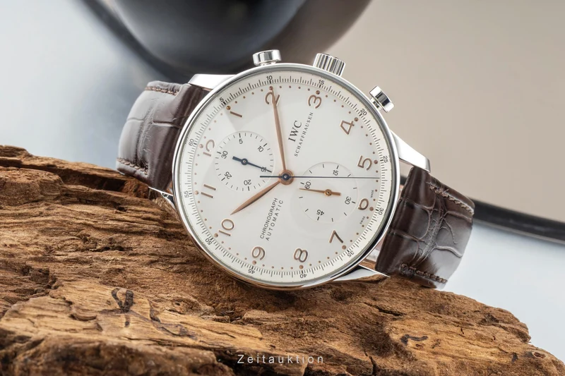 IWC Portugieser chronograph steel automatic men's watch IW371401 [2601506]