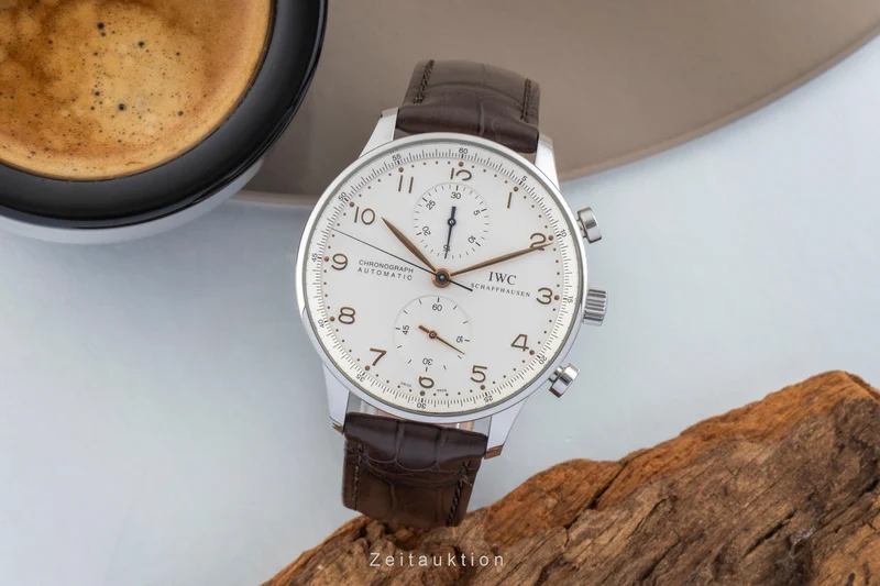 IWC Portugieser chronograph steel automatic men's watch IW371401 [2601506]